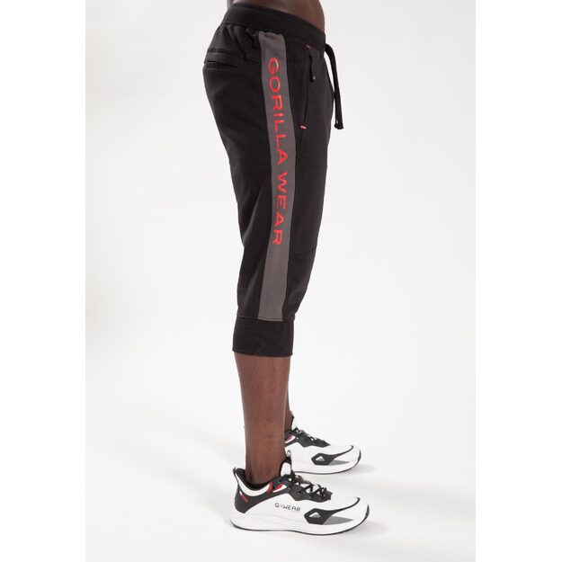 Gorilla Wear Thompson 3/4 Sweatpants - Black 9