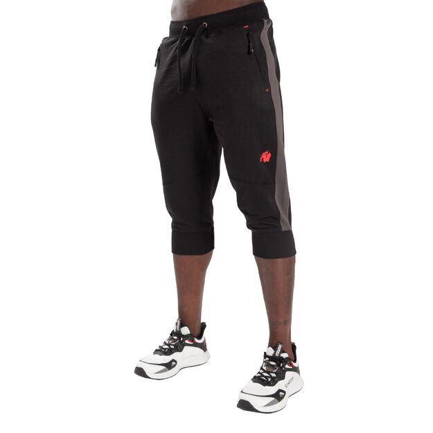 Gorilla Wear Thompson 3/4 Sweatpants - Black 12