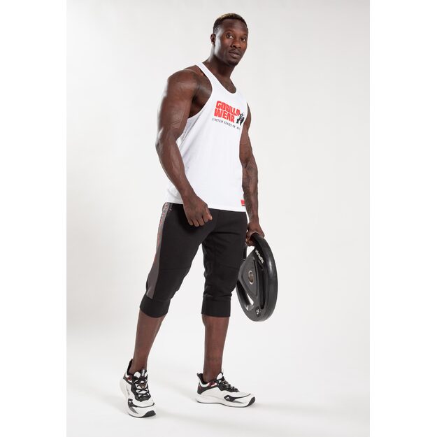 Gorilla Wear Thompson 3/4 Sweatpants - Black 6