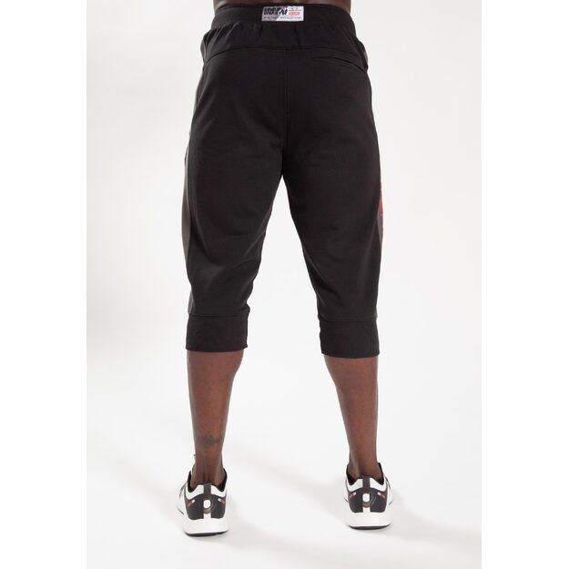 Gorilla Wear Thompson 3/4 Sweatpants - Black 4