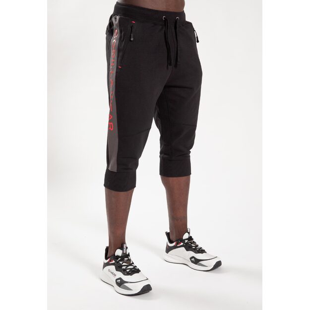 Gorilla Wear Thompson 3/4 Sweatpants - Black 8