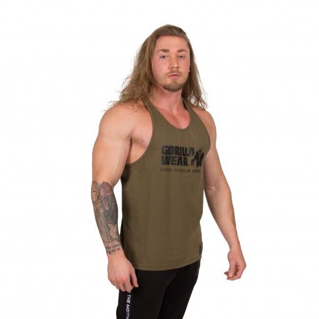 Gorilla Wear Classic Tank Top ARMY GREEN