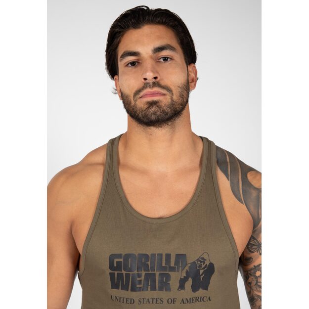 Gorilla Wear Classic Tank Top ARMY GREEN