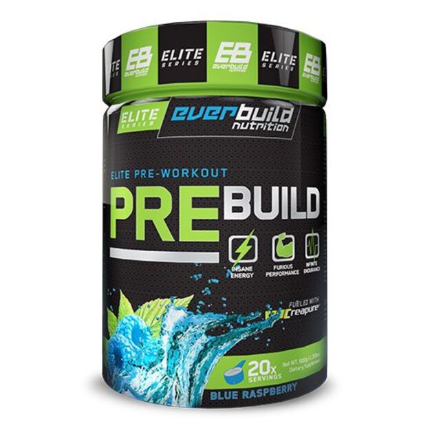 EverBuild Nutrition PRE Build 600g EverBuild Nutrition PRE Build 600g