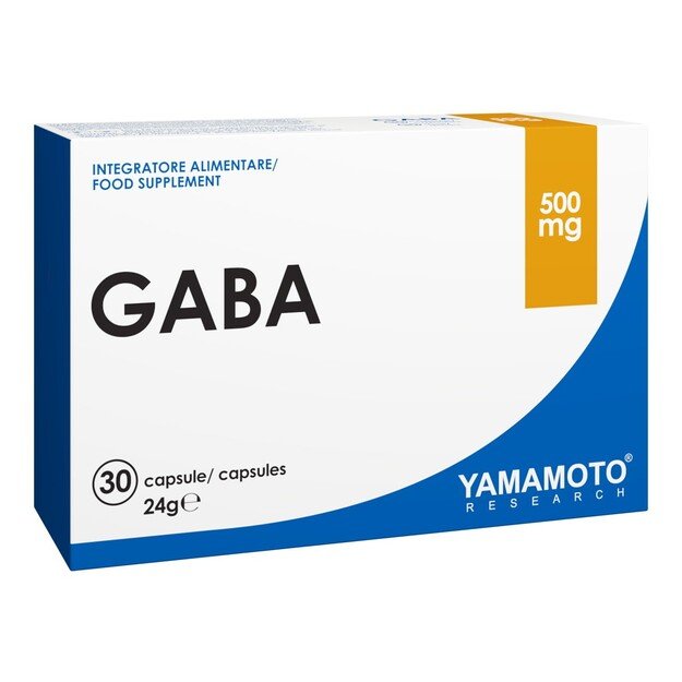 Yamamoto Nutrition GABA 30 kaps Yamamoto Nutrition GABA 30 kaps