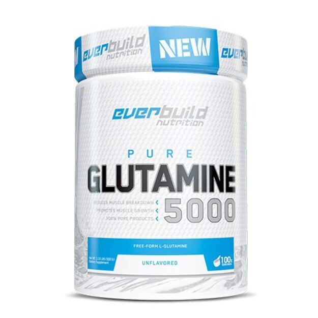 EverBuild Nutrition Glutamine 5000 500g EverBuild Nutrition Glutamine 5000 500g