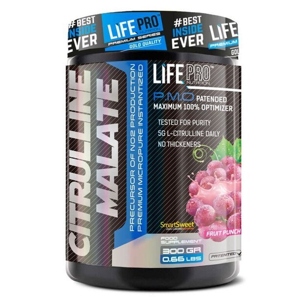 Life Pro Citrulino Malatas 300g su skoniu Life Pro Citrulino Malatas 300g su skoniu