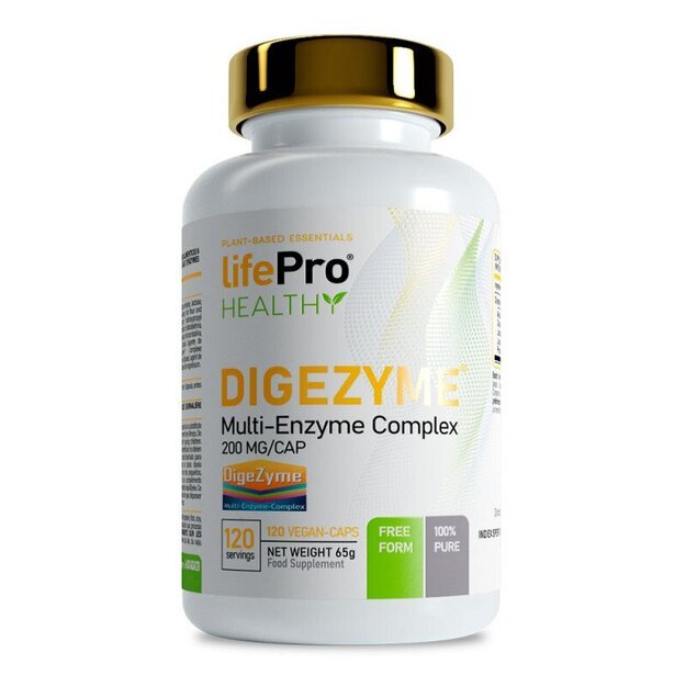 Life Pro Digezyme 200mg 120 kaps Life Pro Digezyme 200mg 120 kaps