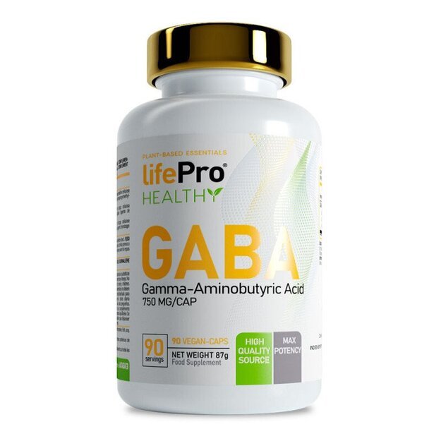 LIFE PRO GABA 90 kaps x 750 mg LIFE PRO GABA 90 kaps x 750 mg