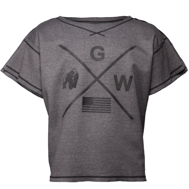 Gorilla Wear Sheldon Workout Top - Gray 