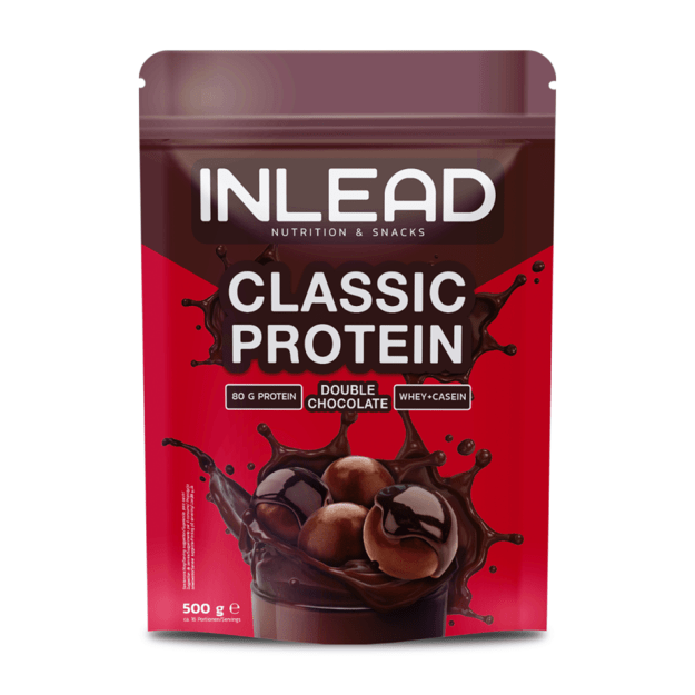 Inlead Classic Protein Double Chocolate 500g Inlead Classic Protein Double Chocolate 500g