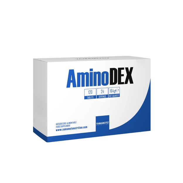Yamamoto Nutrition AminoDEX Ajinomoto® AjiPure® 120 tabl. Yamamoto Nutrition AminoDEX Ajinomoto® AjiPure® 120 tabl.