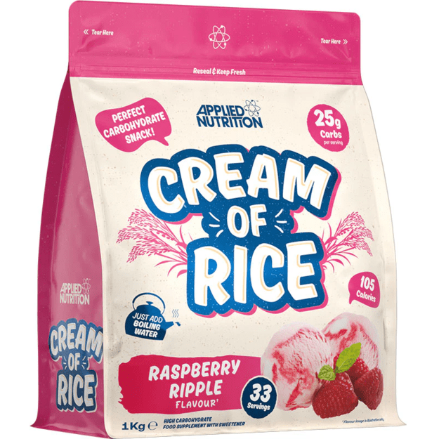 Applied Nutrition Cream of Rice 1000 gr Raspberry Ripple Applied Nutrition Cream of Rice 1000 gr Raspberry Ripple