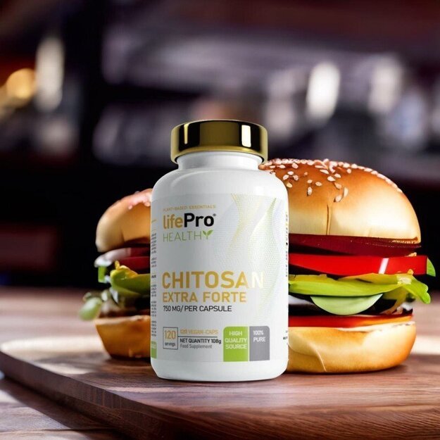 Life Pro Chitosan 120 kaps x 750 mg 2