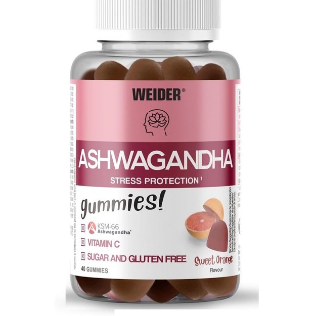 Ashwagandha Guminukai Sweet Orange - 40 vnt