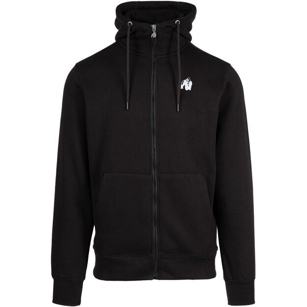 Gorilla Wear Kennewick Zipped Hoodie - Black