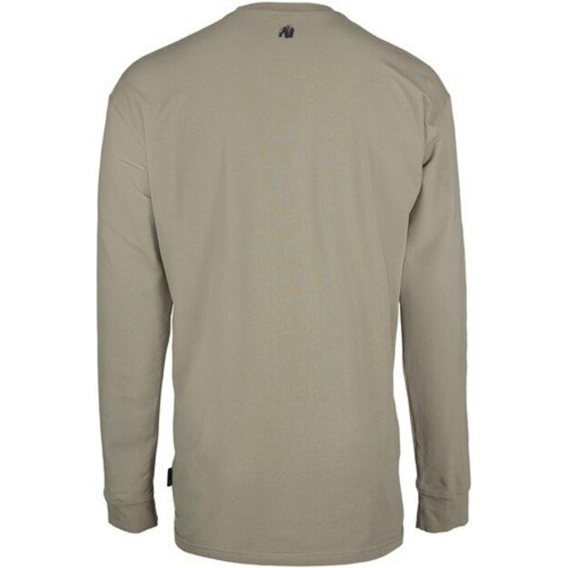 Gorilla Wear Boise Oversized Long Sleeve - Army Green