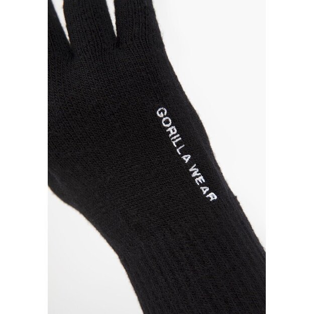 Gorilla Wear Waco Knitted Gloves - Black