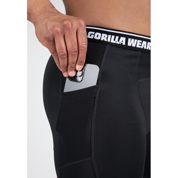 Gorilla Wear Philadelphia Mens Short Tights - Black