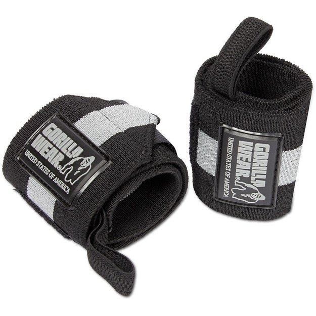 Gorilla Wear Wrist Wraps Ultra - black/grey