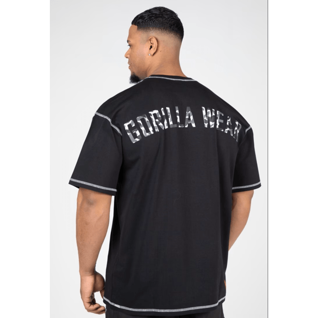 Gorilla Wear Saginaw Oversized T-Shirt - Black