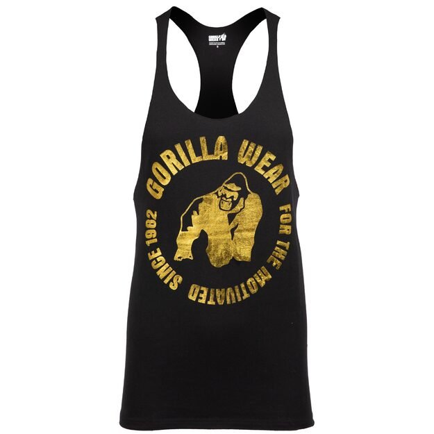 Gorilla Wear Melrose Stringer - Black/Gold