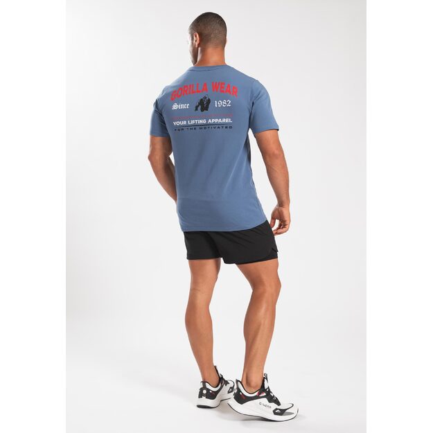 Gorilla wear Warren T-Shirt - Coronet Blue