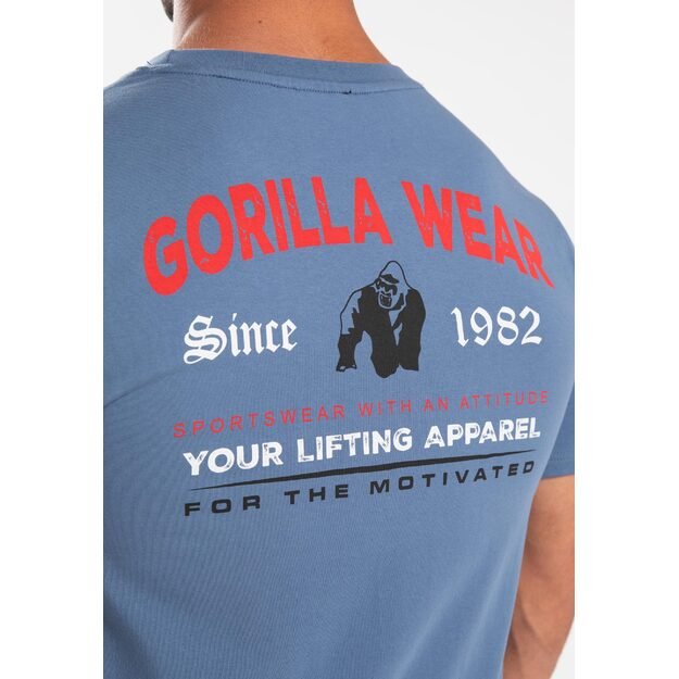 Gorilla wear Warren T-Shirt - Coronet Blue