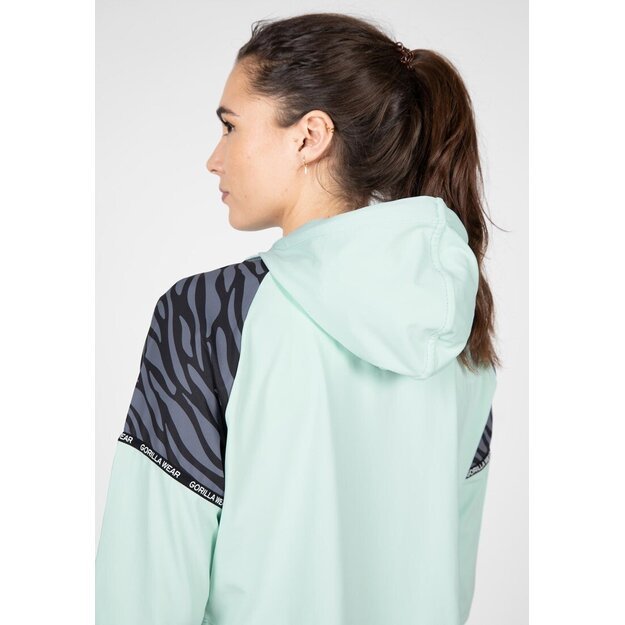 Gorilla Wear Zion Cropped Hoodie - Green