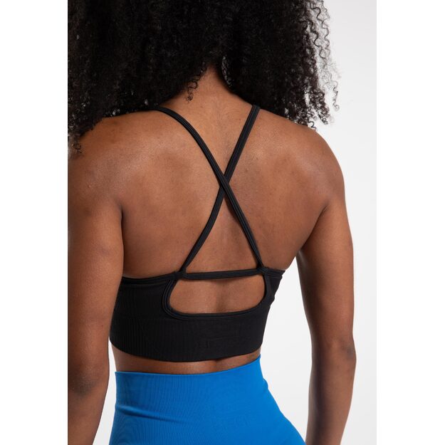 Gorilla Wear Olivia Seamless Sports Bra - Black