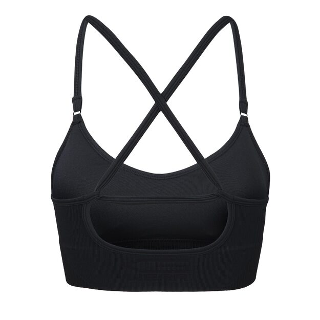 Gorilla Wear Olivia Seamless Sports Bra - Black