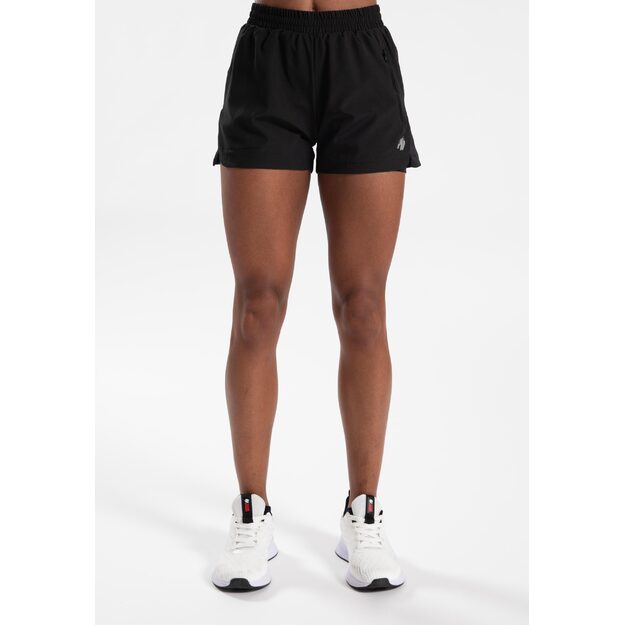 Gorilla Wear Katy 2-In-1 Shorts - Black