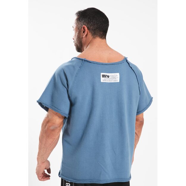 Gorilla Wear Classic Work out Top - Coronet Blue