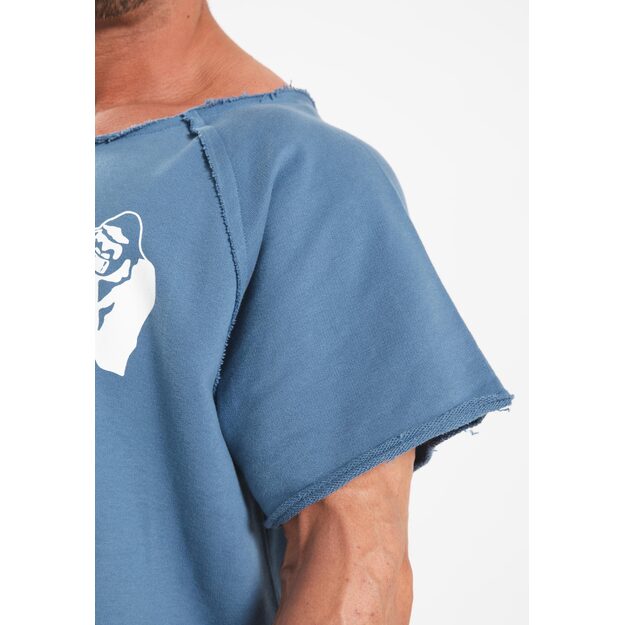 Gorilla Wear Classic Work out Top - Coronet Blue