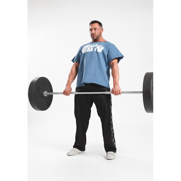 Gorilla Wear Classic Work out Top - Coronet Blue