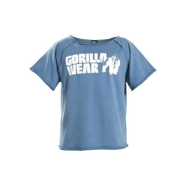 Gorilla Wear Classic Work out Top - Coronet Blue