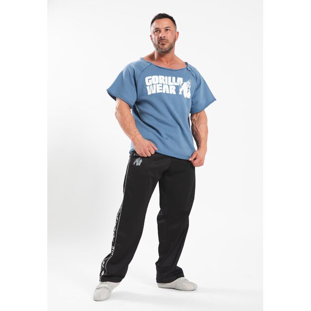 Gorilla Wear Classic Work out Top - Coronet Blue