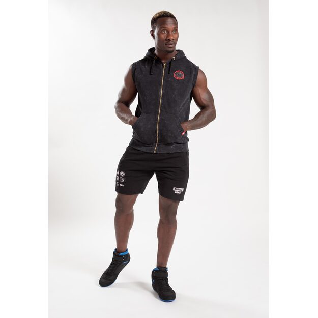 Gorilla Wear Silverdale Sleeveless Hoodie - Black