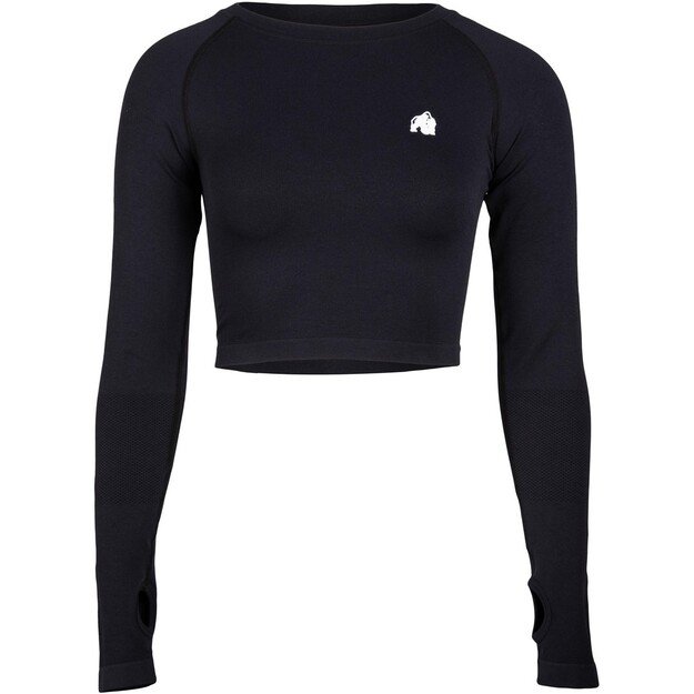 Gorilla Wear Hilton Seamless Long Sleeve - Black