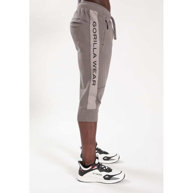 Gorilla Wear Thompson 3/4 Sweatpants - Gray 9