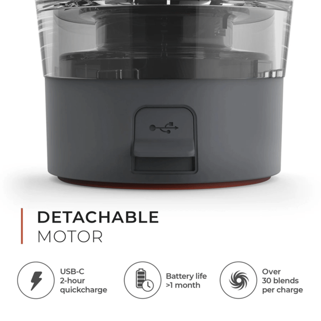 Promixx Pro Electric Shaker 600 ml Graphite Grey 5