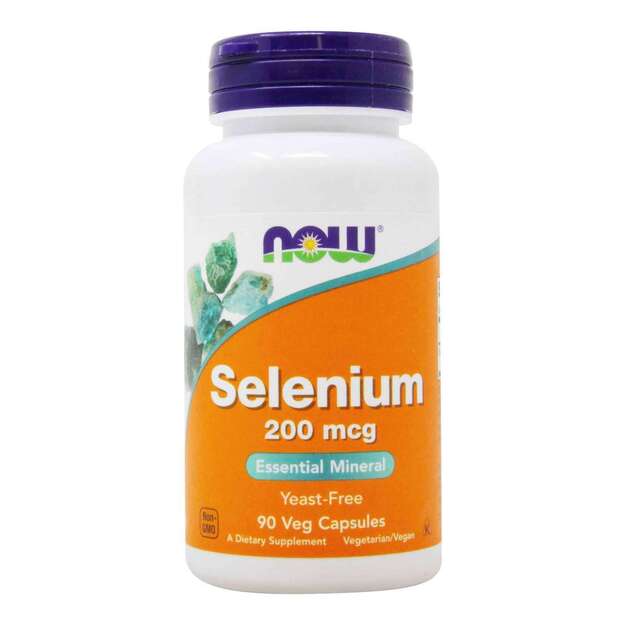 NOW Selenium 200mcg 90 kaps