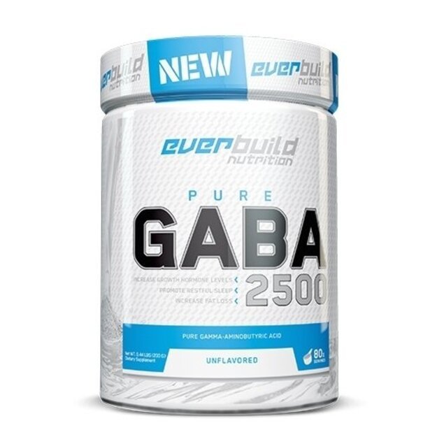 EverBuild Nutrition GABA 200g (80 porcijų) EverBuild Nutrition GABA 200g (80 porcijų)