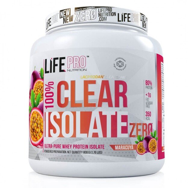 Life Pro Clear Isolate Zero 800 g  4 Life Pro Clear Isolate Zero 800 g  4