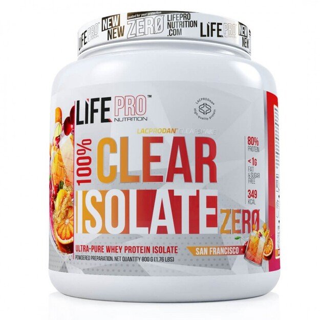 Life Pro Clear Isolate Zero 800 g  2 Life Pro Clear Isolate Zero 800 g  2