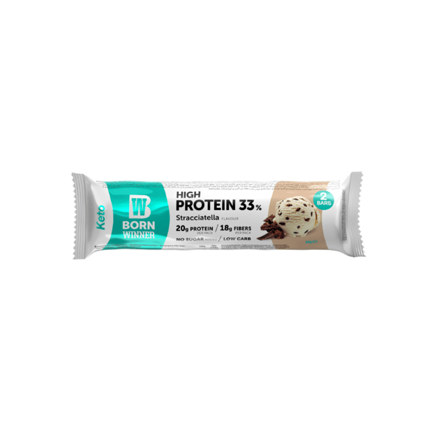 BW KETO protein bar Straciatella 60g BW KETO protein bar Straciatella 60g