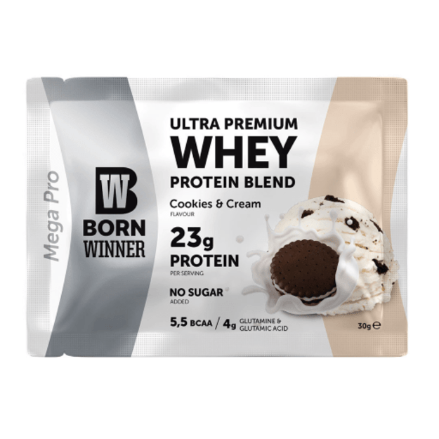 BW Ultra Premium Whey Protein 30 gr (Kreminių sausainių) BW Ultra Premium Whey Protein 30 gr (Kreminių sausainių)