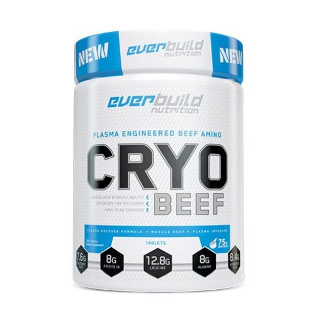 Everbuild Nutrition Cryo Beef Amino 300 tabl.  Everbuild Nutrition Cryo Beef Amino 300 tabl.