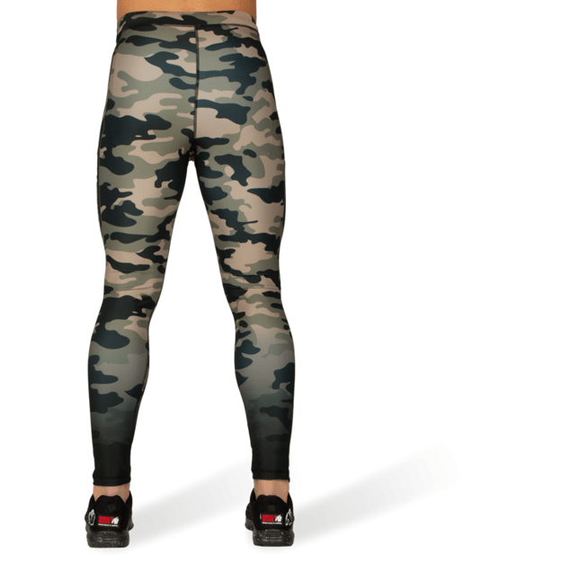 Gorilla Wear Franklin Mens Tights - Army Green Camo