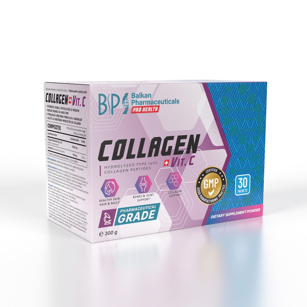 BalkanPharmaceuticals Collagen + Vit.C 300 g BalkanPharmaceuticals Collagen + Vit.C 300 g